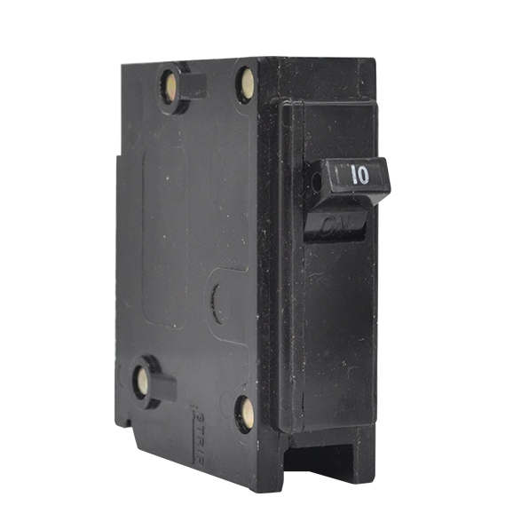 Musta MCB OBM 10 AMP 80A minikatkaisija Plug In Type 3p Sähkölaitteiden tarvikkeet