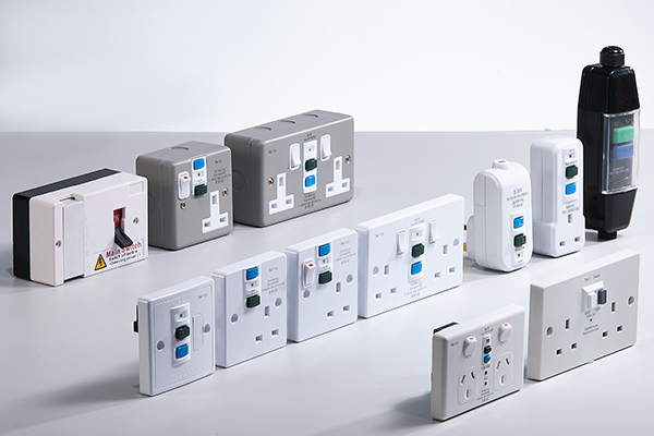 RCD socket outlet